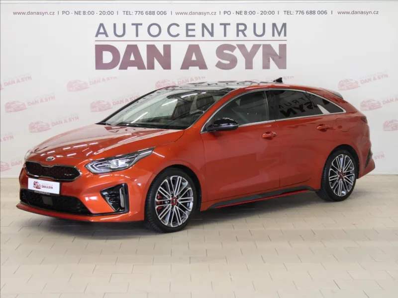 Kia ProCeed 1,6 T-GDI 1.majitel CZ, ZÁNOVN
