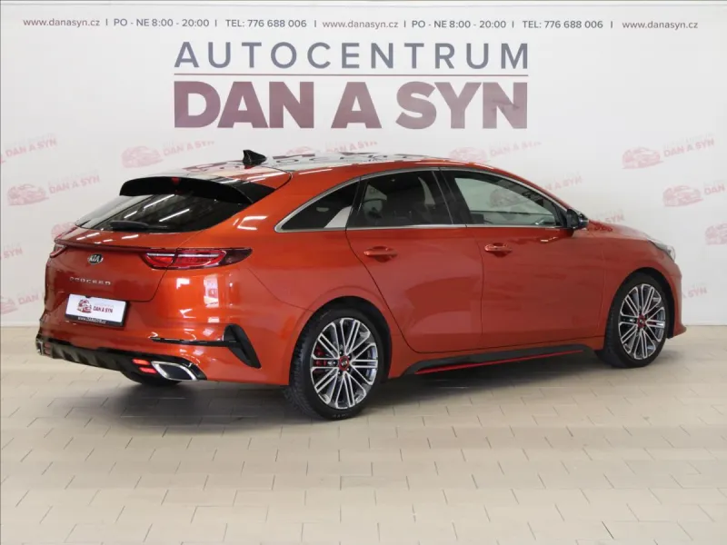Kia ProCeed 1,6 T-GDI 1.majitel CZ, ZÁNOVN