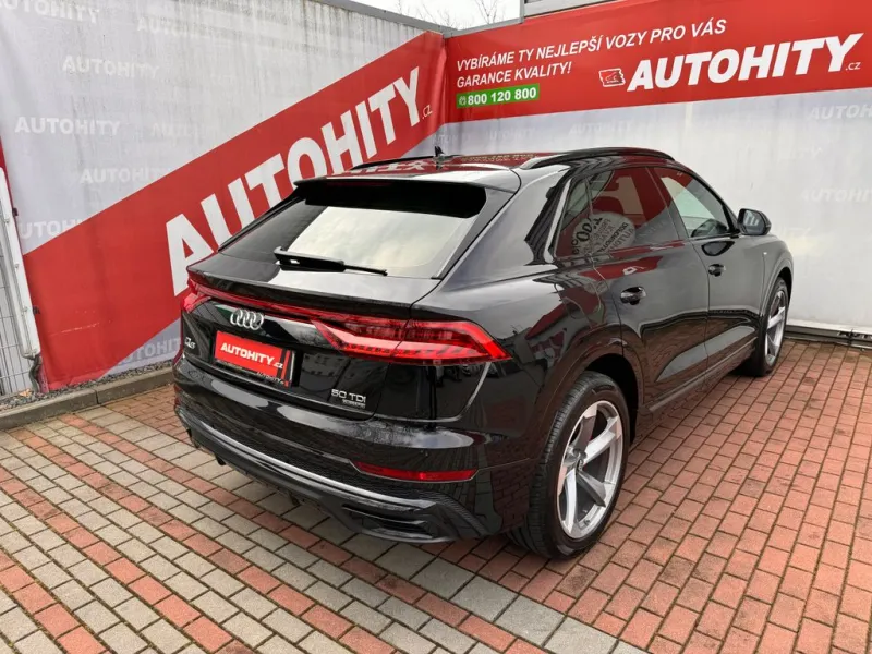 Audi Q8 50 TDi Quattro,B&O,ČR,1.M, Nové brzdy