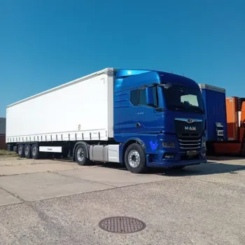 MAN TGX+ Návěs KRONE PROFILINER